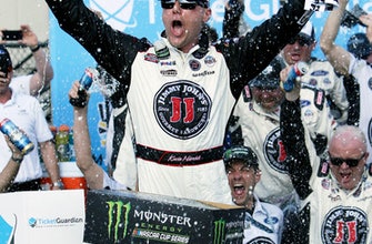 Kevin Harvick back home in Bakersfield, helping local racers
