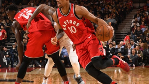Nuggets collapse away victory against Raptors