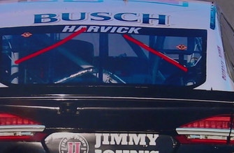 Dissecting Kevin Harvick’s rear window violation