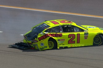 Paul Menard crashes out at Phoenix | 2018 ISM RACEWAY | FOX NASCAR