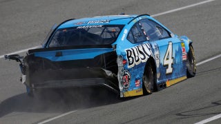 Breaking down that collision between Kevin Harvick and Kyle Larson