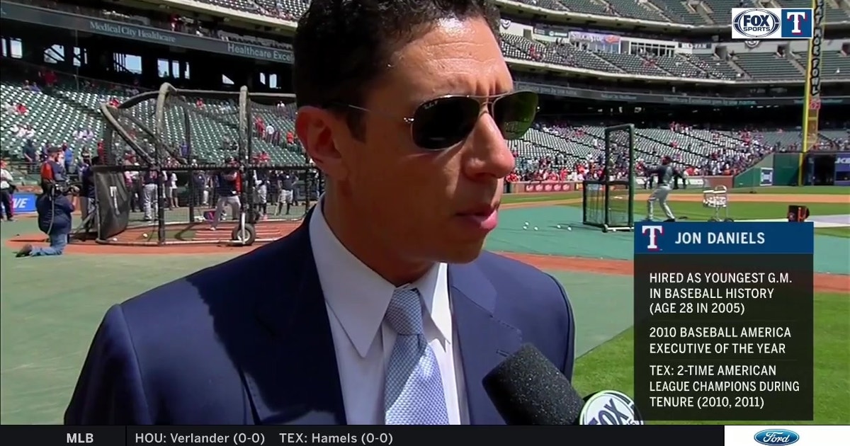 Jon Daniels Talks Rangers Core Players On Opening Day 