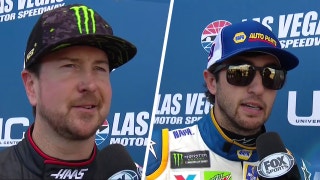 Chase Elliott, Kurt Busch on ‘ruined day’ after wrecking out in Las Vegas | 2018 LAS VEGAS | FOX NASCAR