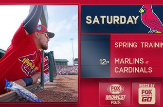 
					Saturday’s Cardinals-Marlins spring training game to air on FOX Sports Midwest Plus
				