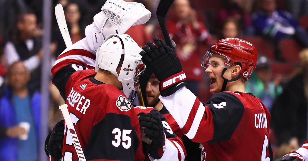 Coyotes get 27 saves from Kuemper, shut out Canucks
Coyotes get 27 saves from Kuemper, shut out Canucks