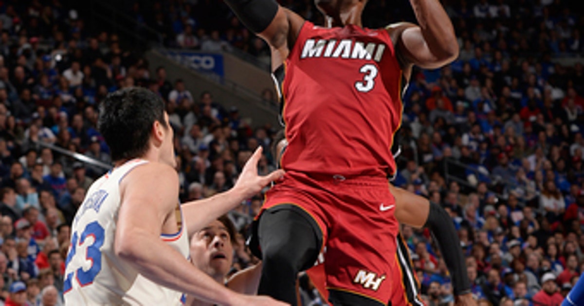 Wade turns back the clock and 76ers in Game 2 Heat victory (Apr 16, 2018)
Wade turns back the clock and 76ers in Game 2 Heat victory (Apr 16, 2018)