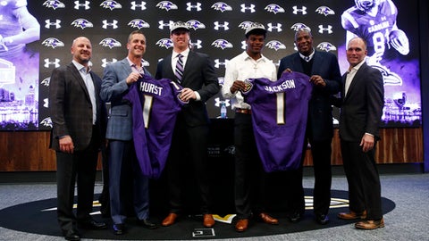 Lamar Jackson picked by Baltimore at No. 32