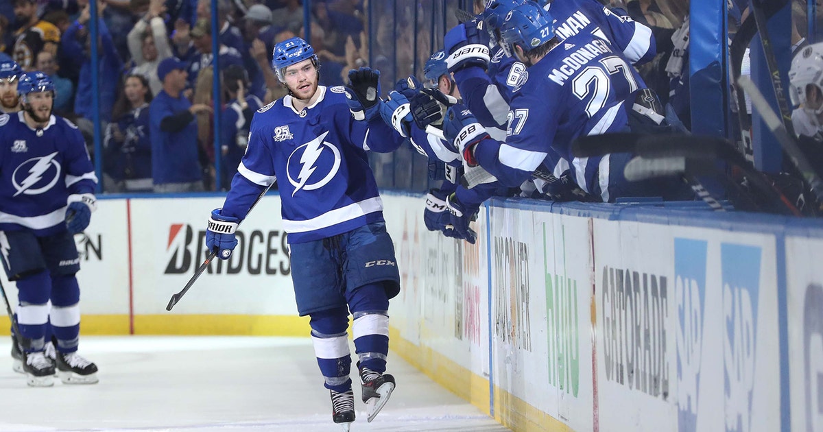 Tampa Bay Lightning 3, Boston Bruins 1