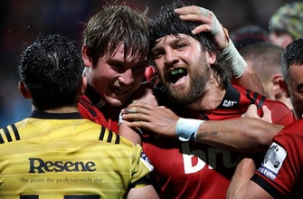 Crusaders beat Hurricanes 24-13 in Super Rugby