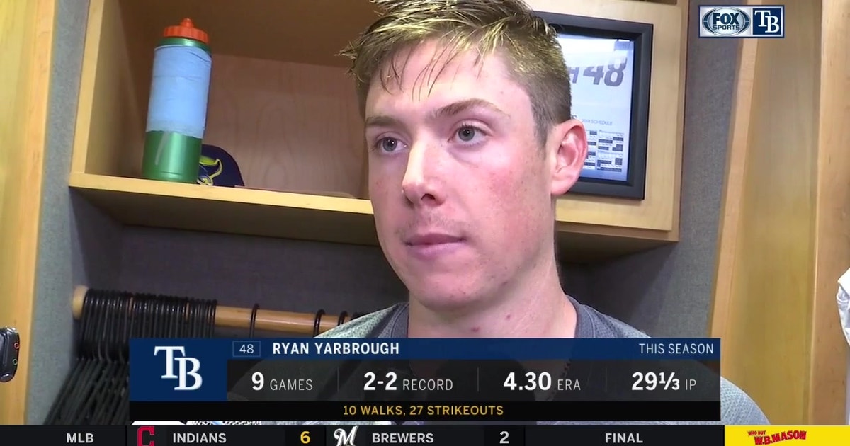 Rays LHP Ryan Yarbrough discusses the positives and negatives of his start again...