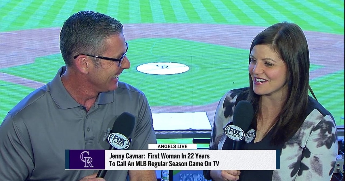 Jenny Cavnar discusses paving the way for female baseball broadcasters