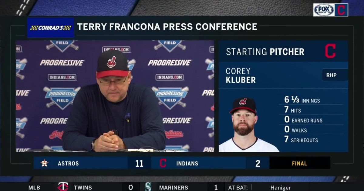 Terry Francona on bullpen woes: “The only thing I really know is that were gonna figure it out.” | FOX Sports