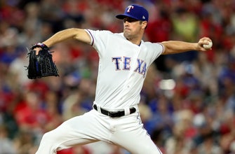 Hamels, Rangers go for series