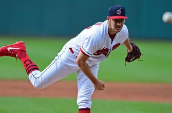 
					Bauer strikes out 11 as Indians defeat Tigers 4-1
				