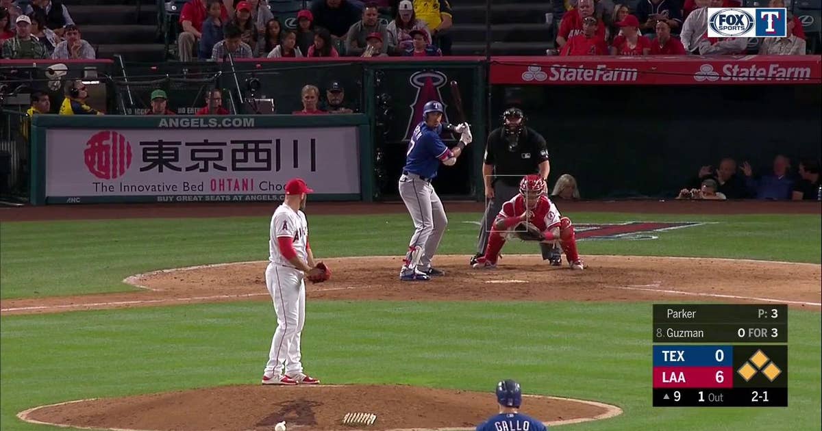 WATCH: Benches clear at end of Rangers - Angels game
WATCH: Benches clear at end of Rangers - Angels game