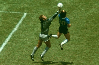 
					FIFA World Cup Highlight Machine: Argentina's infamous 'Hand of God' game
				