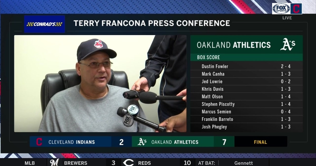 Terry Francona: No specific reason for Indians' drastic home/away splits | FOX Sports