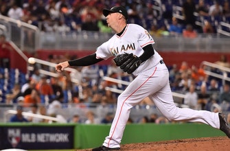 
					Back to the desert: Marlins trade reliever Brad Ziegler to Diamondbacks for pitching prospect Tommy Eveld
				
