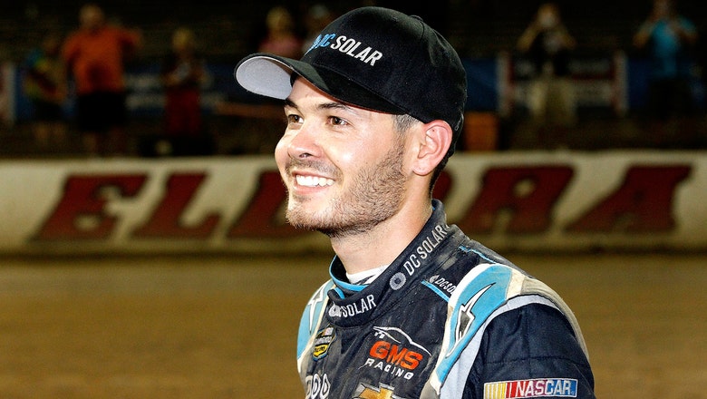 Kyle Larson Talks With Kenny Wallace About Being In The Booth For The Eldora Dirt Derby Fox Sports