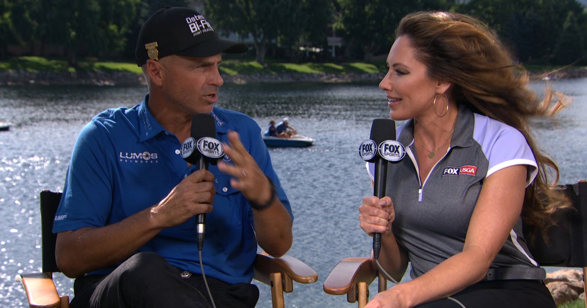 Rocco Mediate talks with Holly Sonders about his challenges at the U.S ...