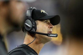 
					Pressure's on for Harbaugh, Ravens after playoff drought
				