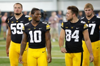 
					Transfer RB Sargent impressing the Hawkeyes in camp
				
