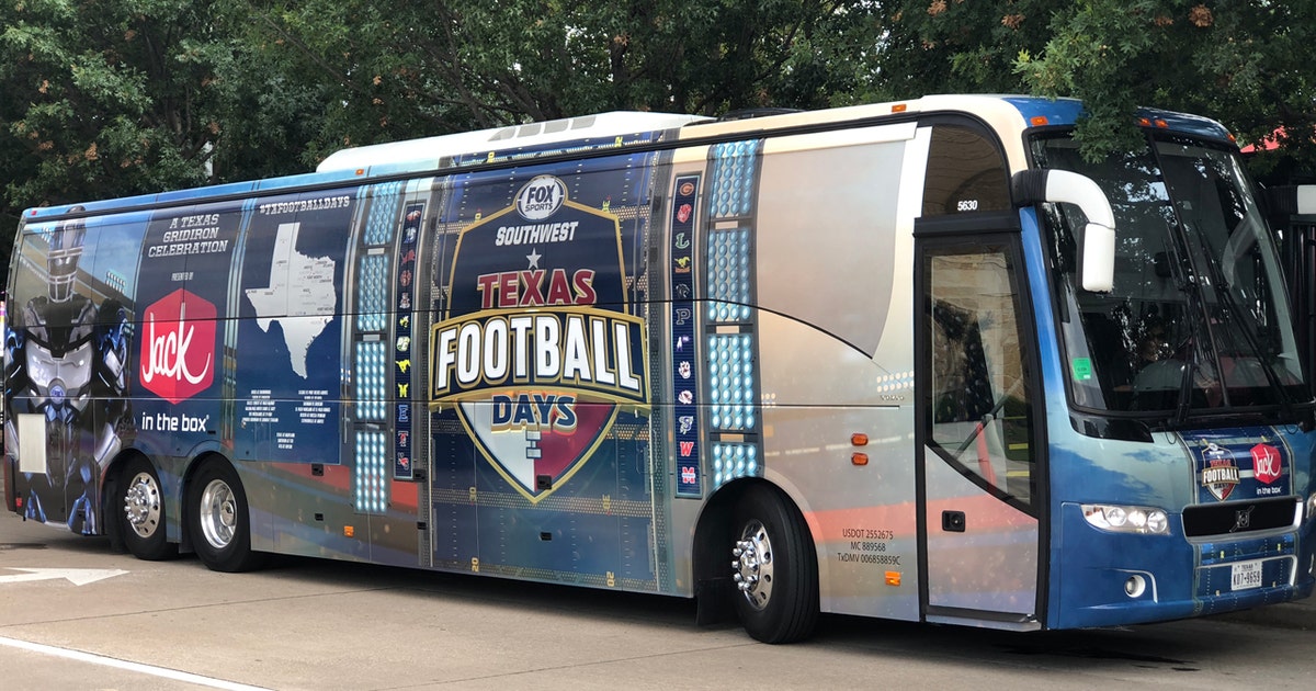 football travel bus