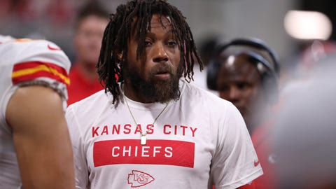 Eric Berry has spent this season primarily on the sideline- until Wednesday. Jason Getz-USA TODAY Sports