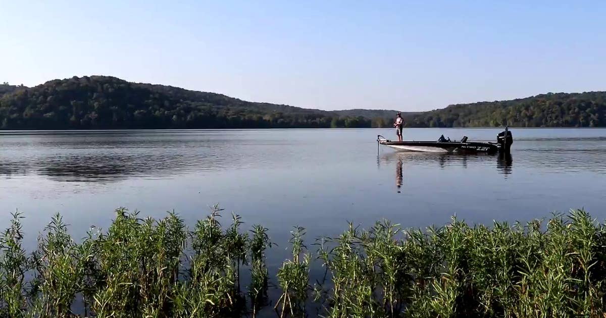 Spavinaw Lake in Oklahoma Bass Fishing Part 2 FOX Sports Outdoors