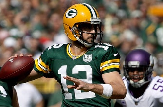 Rodgers sore, still not practicing as matchup with Redskins awaits