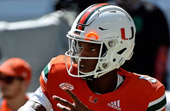 Hurricanes' N'Kosi Perry being considered for starting QB