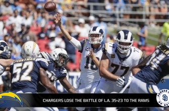 The Chargers were overmatched by