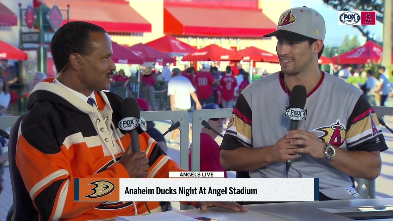 anaheim ducks angels night jersey