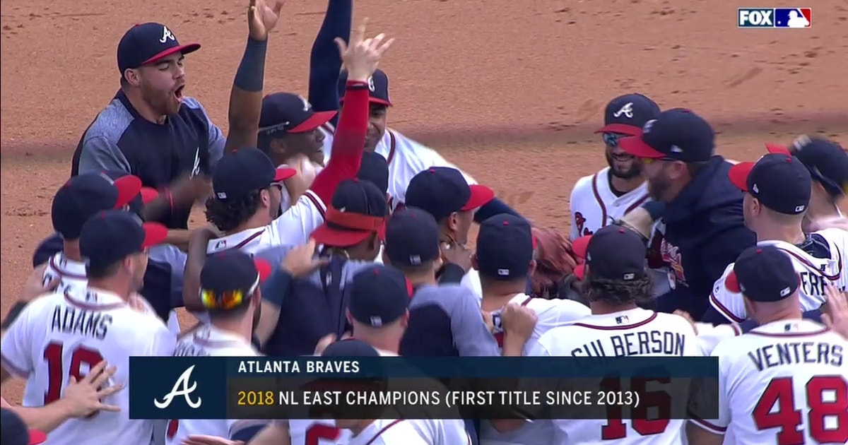 The Braves clinch the NL East Watch the final out and their epic