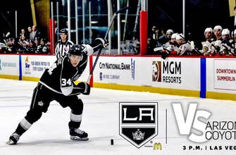 LIVE from Las Vegas: LA Kings vs. Coyotes in rookie showcase