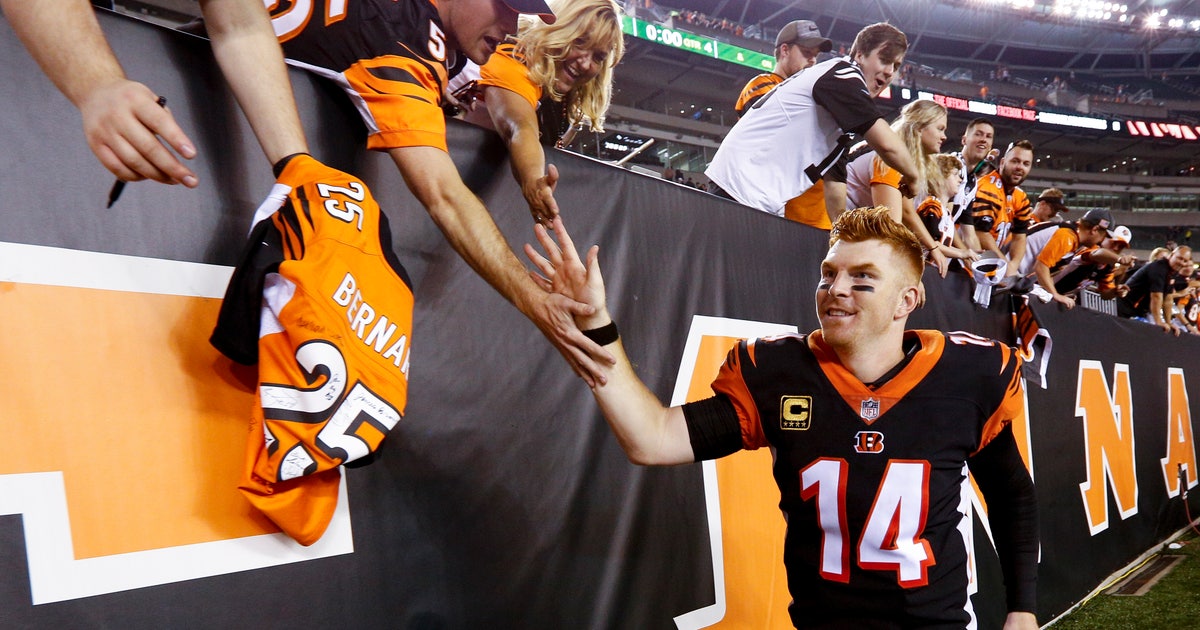 Dalton throws 4 TD passes, leads Bengals over Ravens 34-23
Dalton throws 4 TD passes, leads Bengals over Ravens 34-23