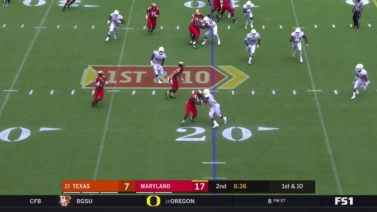 Maryland Breaks Out Some Trickery To Take A Three Score Lead Over Texas