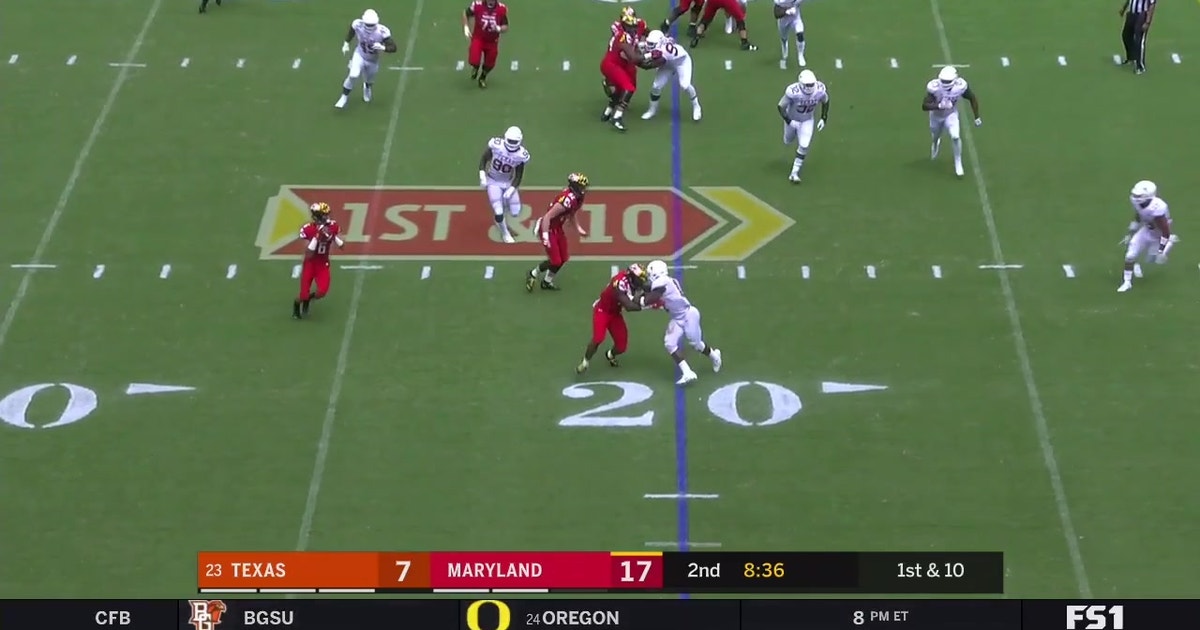 Maryland Breaks Out Some Trickery To Take A Three Score Lead Over Texas