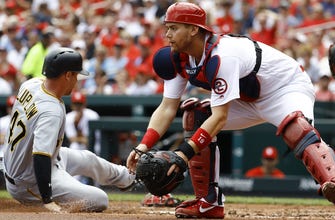 
					Cardinals can't cap off sweep as Pirates slip by 4-3
				