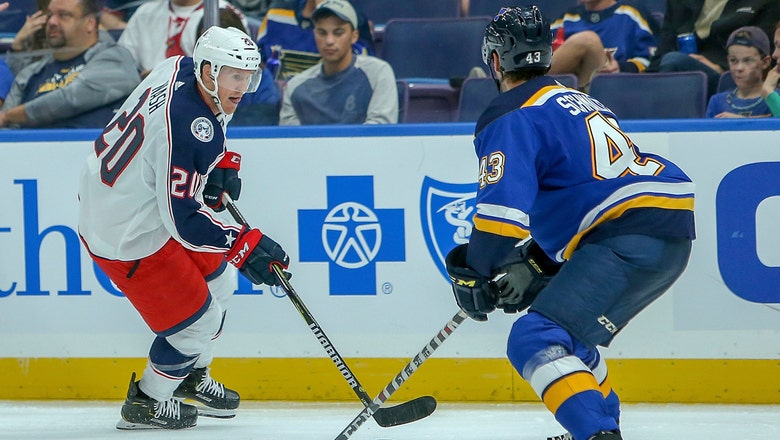 Blues trade D Schmaltz to Maple Leafs for D Borgman