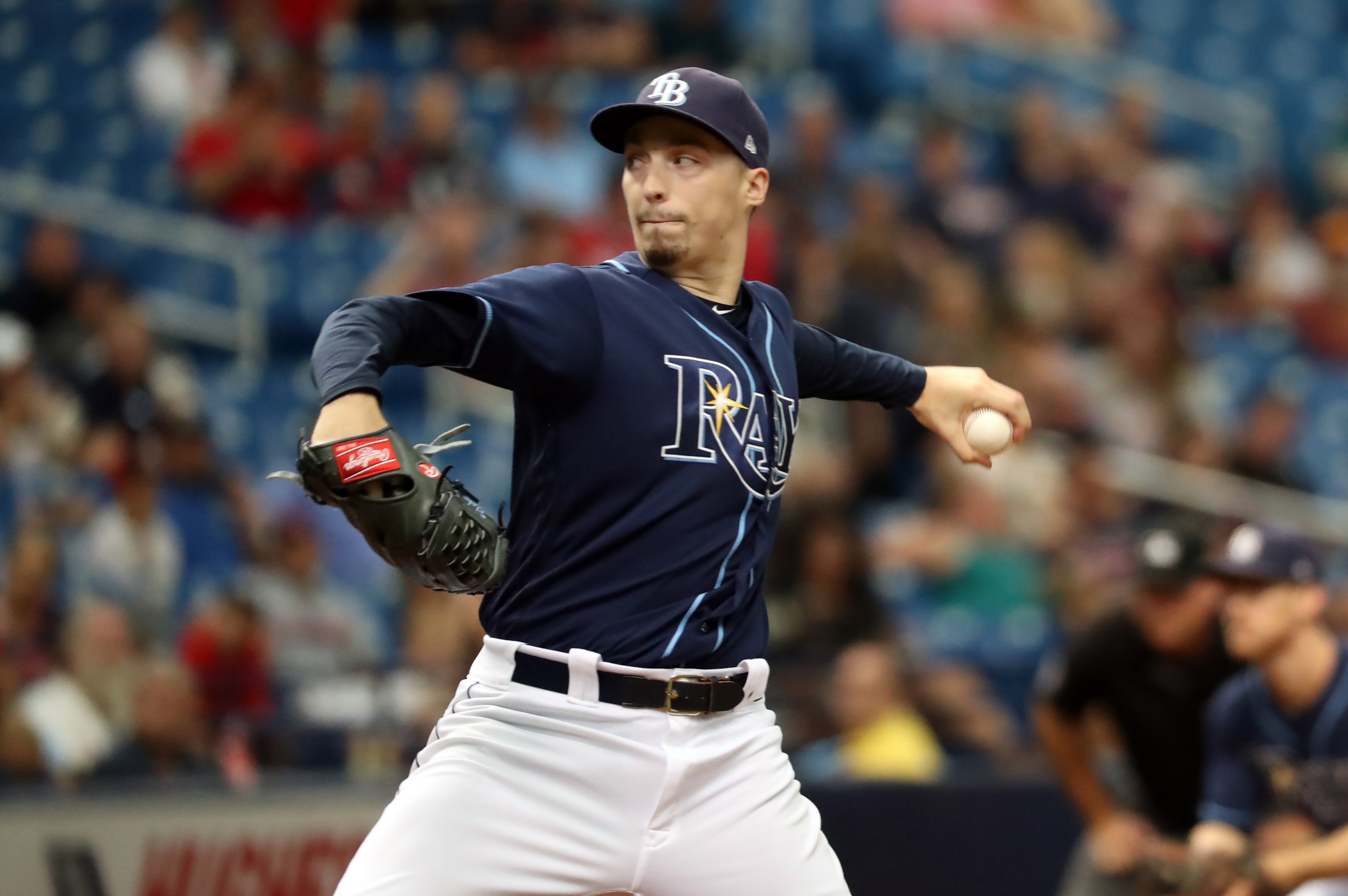 Rangers Battle Baseball S Best Pitcher This Season In Tampa S Blake Snell Tuesday Night Fox Sports