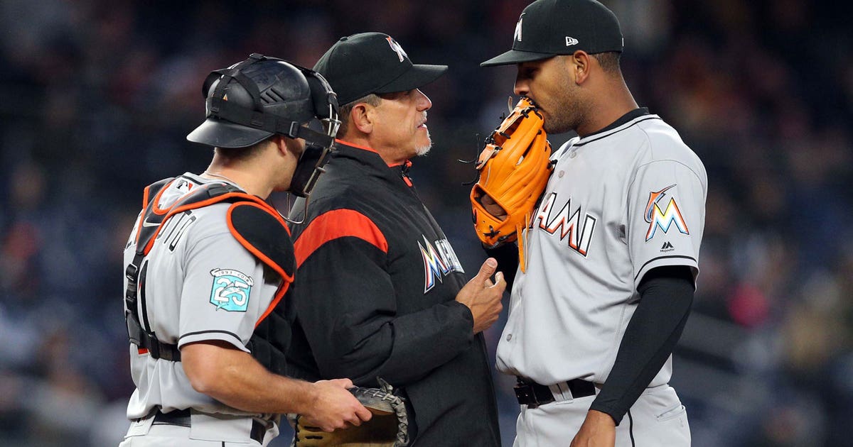 Marlins part ways with 4 coaches, including pitching coach Juan Nieves