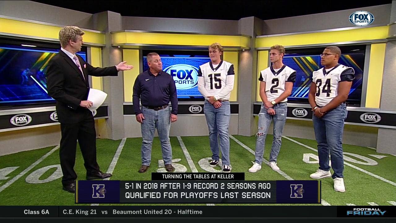 Keller Joins The Show In The Studio Football Friday Fox Sports