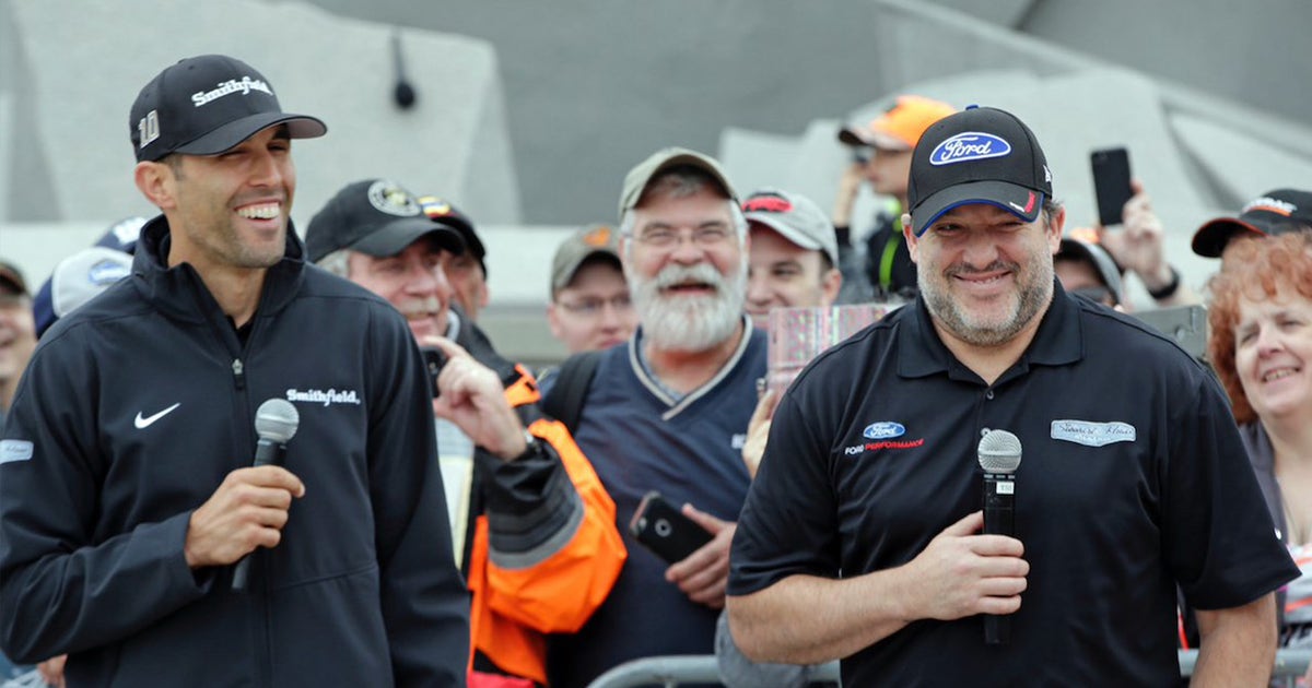 Aric Almirola says his boss Tony Stewart was the best teammate he ever had