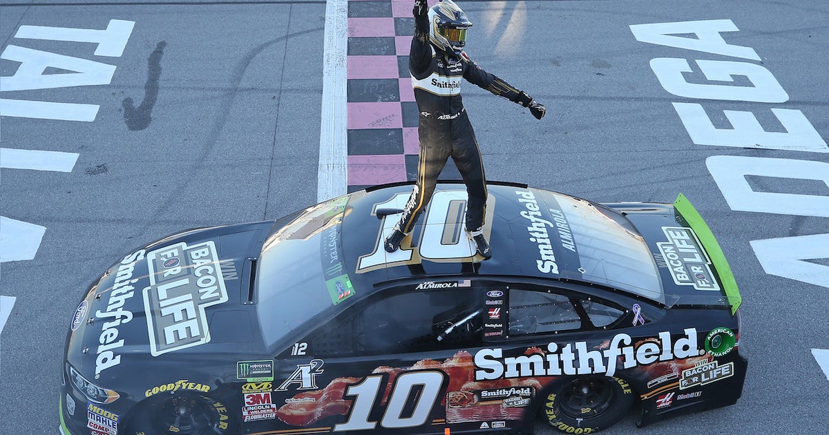 Aric Almirola finds victory just 17 months after life-changing crash