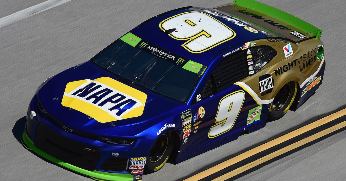 Chase Elliott talks about his sense of relief going into Talladega locked in to ...