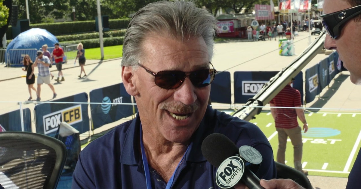 Fox College Football S Dave Wannstedt At The State Fair Fox Sports