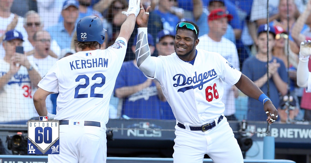 Watch the best 60 seconds from Brewers vs. Dodgers NLCS Game 5