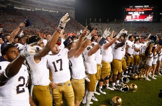 
					Notre Dame in mix for college football playoff, but plenty of season remains
				
