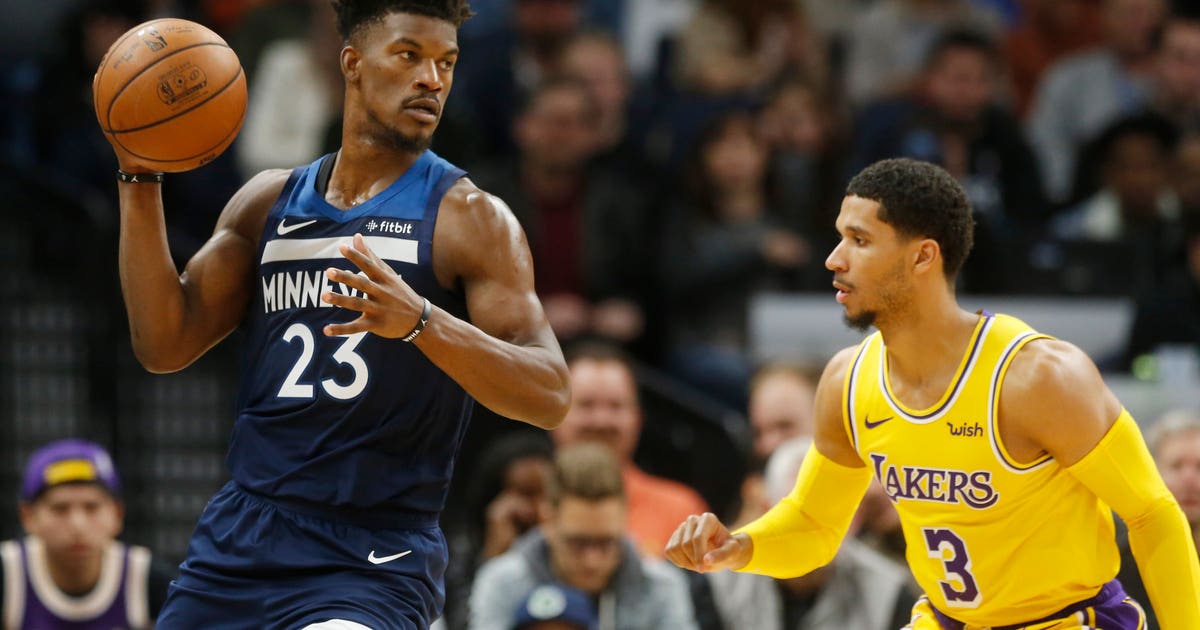 Wolves hold Butler out vs. Jazz for 'precautionary rest'
Wolves hold Butler out vs. Jazz for 'precautionary rest'